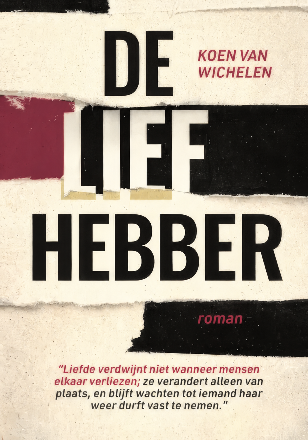 Boekomslag De liefhebber